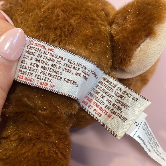 Gund Ridlay The Christmas Reindeer Floppy with Christmas Ornaments Plush Holiday - Picture 7 of 7